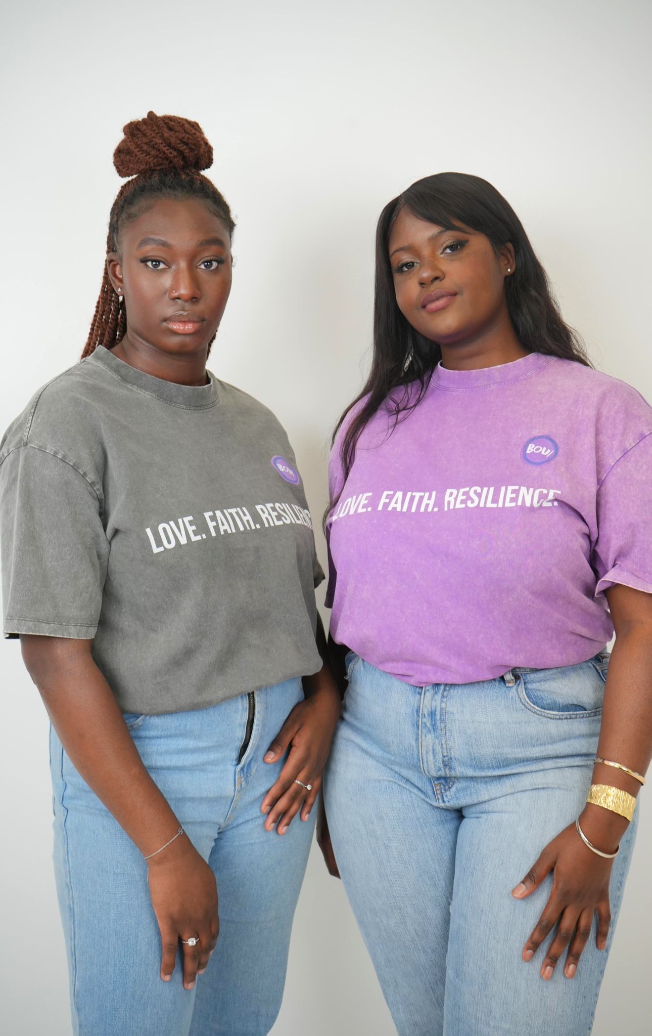 Love. Faith. Resilience. The Classic Tee (Oversized)